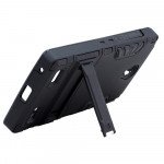 Wholesale ZTE ZMAX 2 Z958 Hard Shield Hybrid Case (Black)